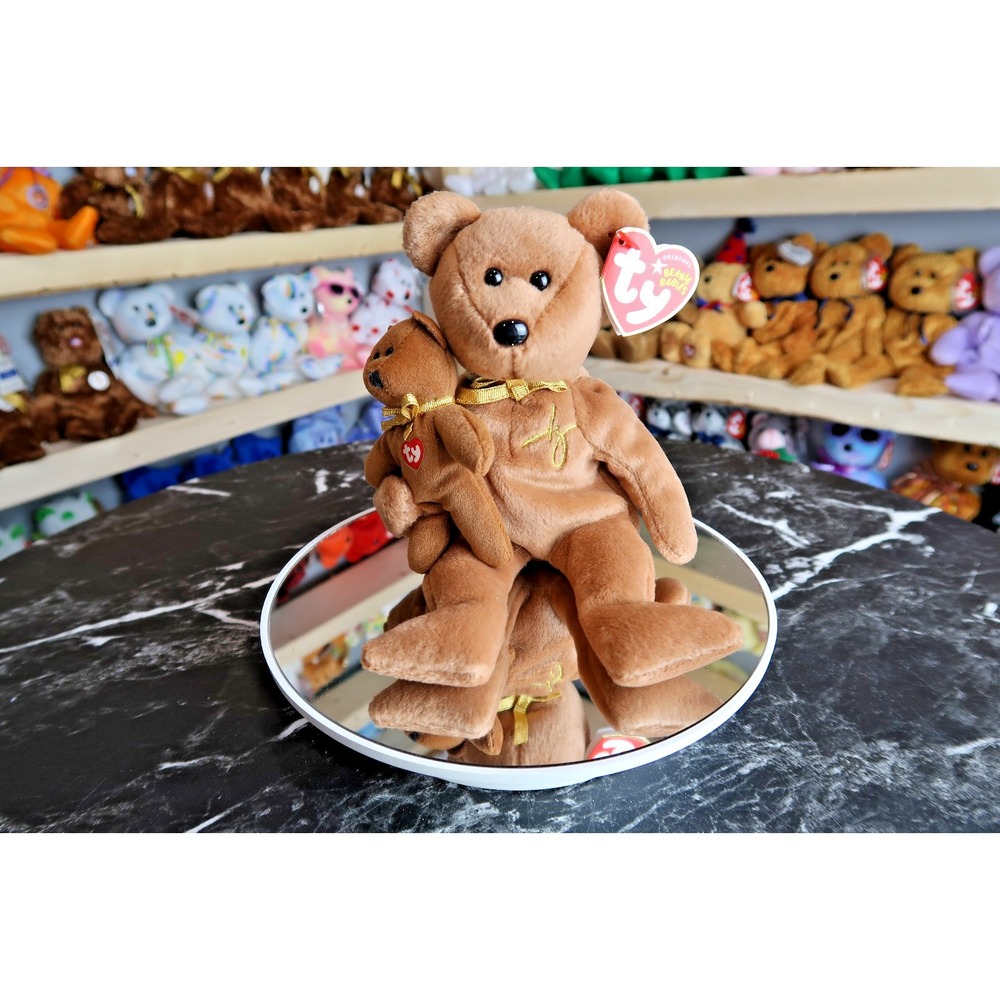 TY Beanie Baby - 2005 Signature Bear | Heart Tag Issues | Vintage | Rare